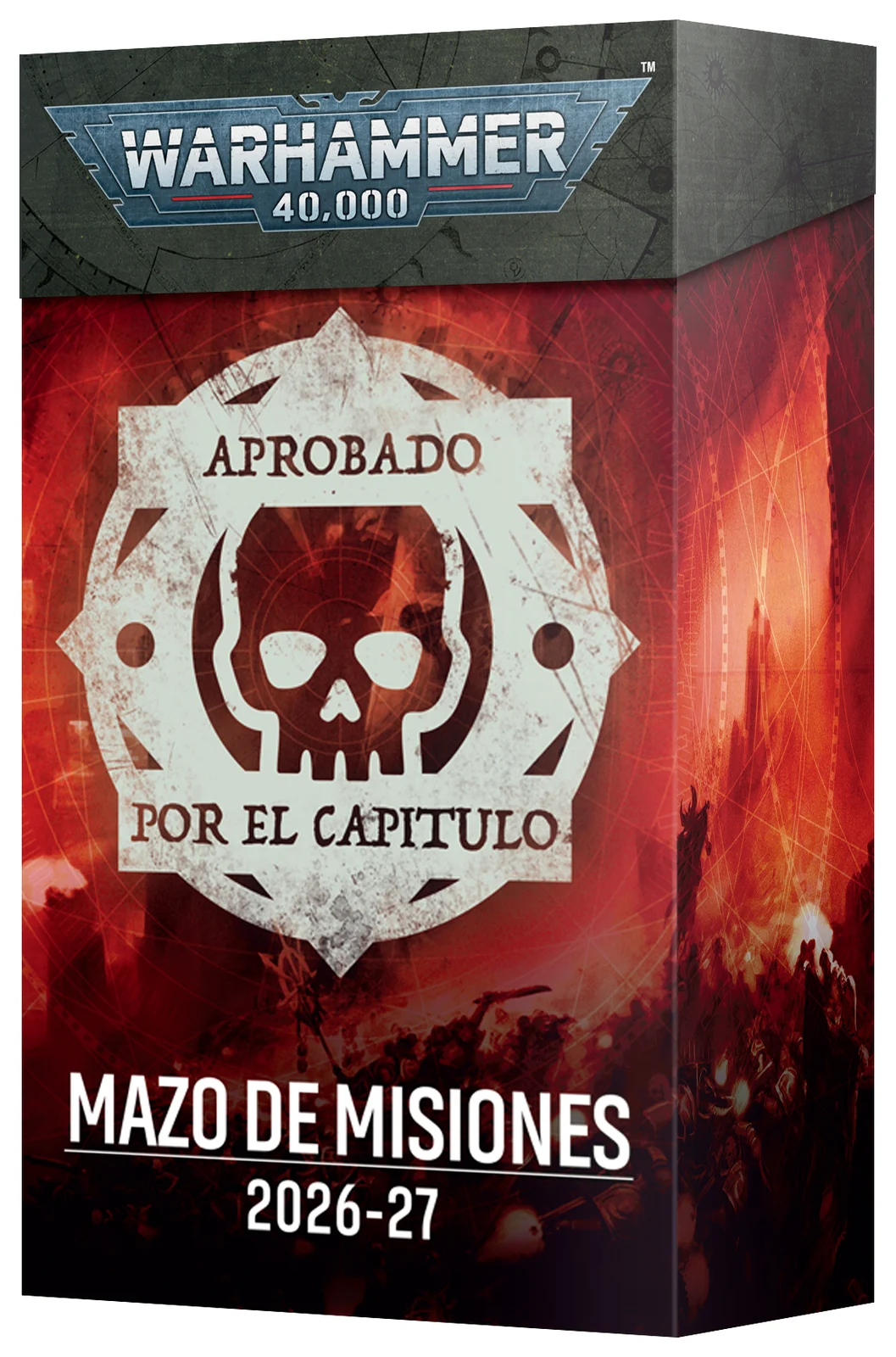 Mazo de misiones Aprobado por el Capítulo 2026-27 de Warhammer 40,000 en español